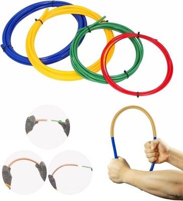 4PCS Copper Tube Bender Kit, 4M(13Ft) X 1/4'' 3/8'' 1/2'' 5/8'' HVAC Pipe Bending Sp