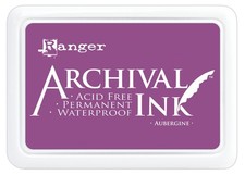 Ranger Archival Ink Pad 0-Aubergine
