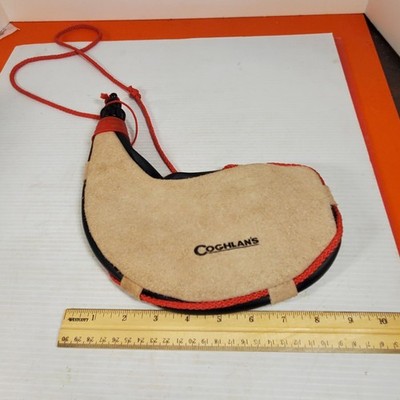 Coghlan's Bota Bag Leather Wine Alcohol Pouch