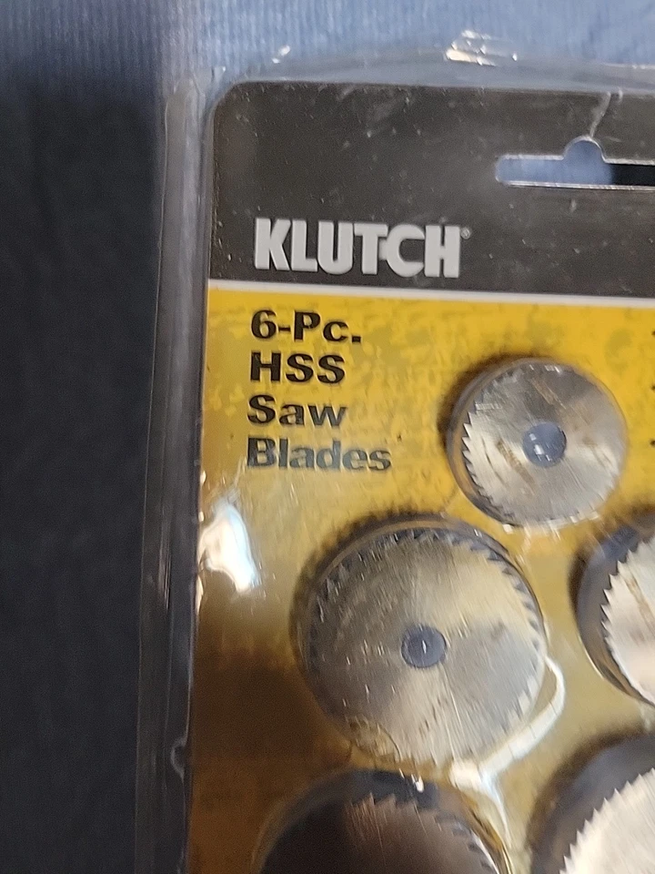 KLUTCH 6 peice HSS Saw Blades Item# 43739 - Image 3 of 4