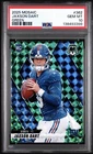 2025 Panini Mosaic Jaxson Dart RC Green #362 PSA 10 Gem Mint New York Giants