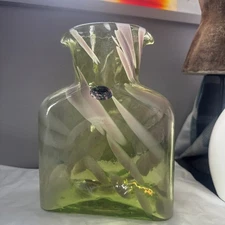 Blenko Water Bottle Week Exclusive Full Size Bottle Lotus