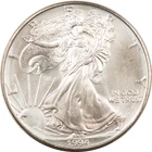 1994 $1 AMERICAN SILVER EAGLE, 1 OZ .999 - UNCIRCULATED