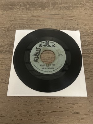 Rufus Thomas 45 RPM Vinyl Walking the Dog / You Said Stax S-140 VG