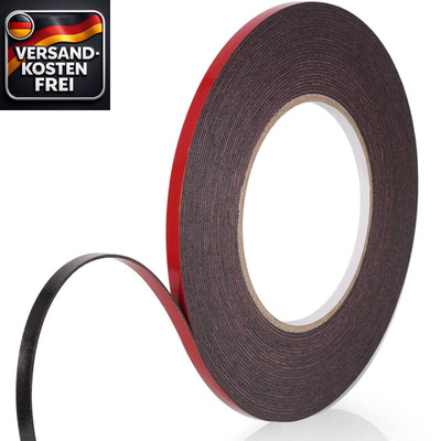 URAQT Doppelseitiges Klebeband Extra Stark,10Mx5Mm Klebeband Doppelseitig Univer