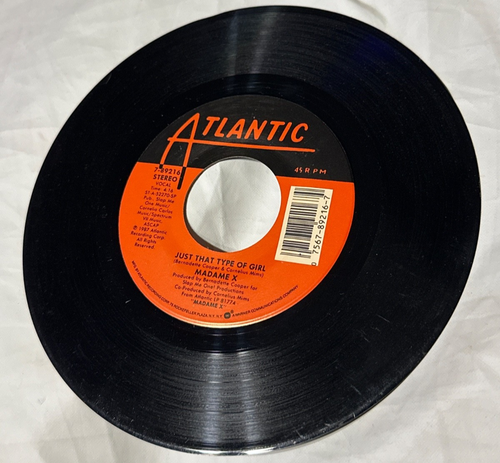 Madame X Just That Type of Girl 7 in. Vinyl - Picture 5 of 5