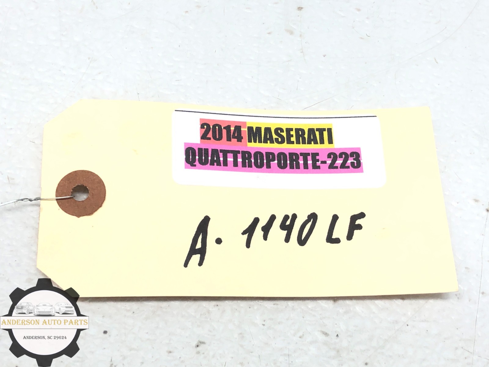 2014-2021 MASERATI QUATTROPORTE LEFT DRIVER FRONT DOOR LOCK LATCH ACTUATOR OEM