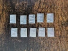 [Lot Of 10]  1 Gram Silver Bars - Valcambi Mint .999 Fine Silver