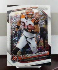 T.J. Houshmandzadeh White Disco Prizm SP #247 (Short Print)