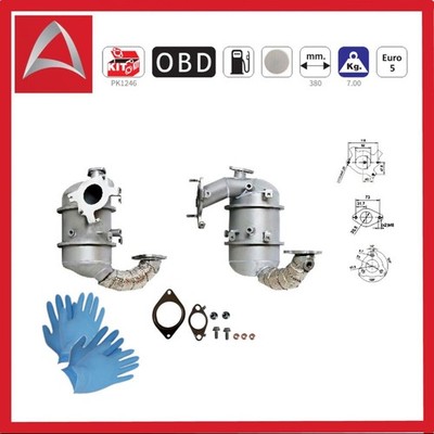   Ruß-Partikelfilter Dieselpartikelfilter DPF für NISSAN Qashqai +2 I - 1.6dCi