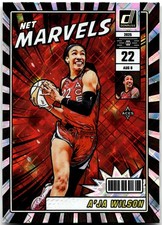 2025 Donruss WNBA #16 Kiki Iriafen Net Marvels Diamond