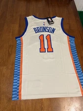 Jalen Brunson New York Knicks Men’s L 2025-2026 City Edition Jersey