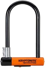 Kryptonite Evolution Series 4x9" Keyed U-Lock - Hardened Steel, Anti-Theft