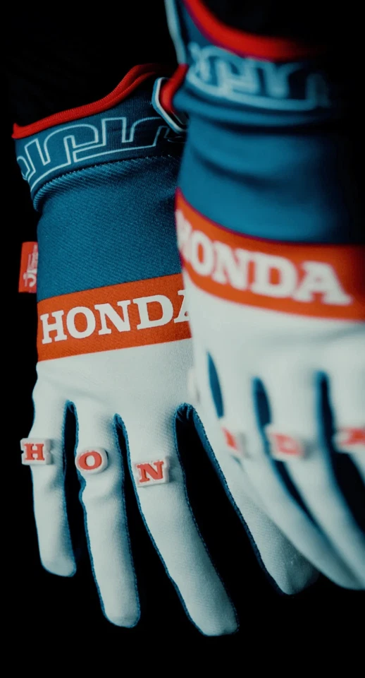 JT Racing Vintage Honda 1970 Pro lite Racing Gloves BMX/Motocross M/L/XL/XXL - Image 2 of 4