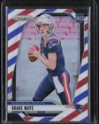 2024 Panini Prizm Red White Blue #329 Drake Maye RC Rookie #1