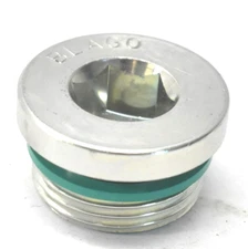 Blago Metric Male Stainless Steel Hex Socket End Cap Plug 6 Point Flange