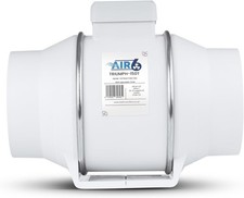 AIR 6 Triumph-150T Inline Extractor Fan with Timer 150mm 540m³/h 6''