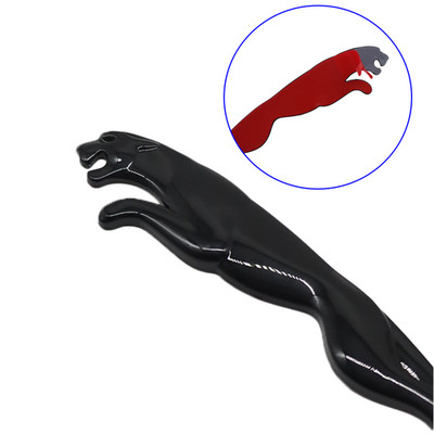 For Jaguar Emblem Sport Tailgate Letter Nameplate Gloss Black Liftgate Badge