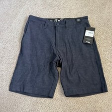 NWT RVCA Youth Boys Back In Hybrid Walk Shorts Sz 27