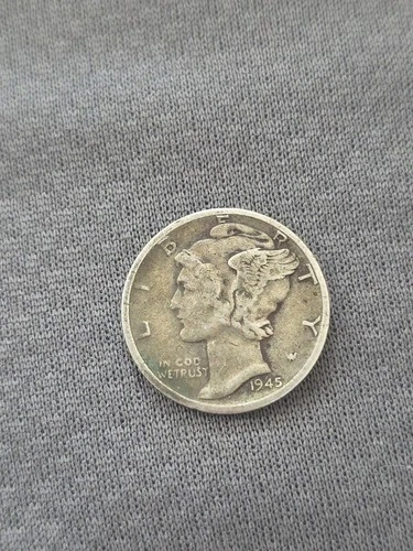 1945 10C Mercury Dime 90% Silver