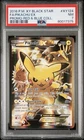 2016 POKEMON XY BLACK STAR PROMO RED & BLUE COLL FULL ART/PIKACHU EX PSA 7