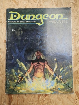 Dungeon Magazin Ausgabe 52 März/Apr 1995 Abenteuer für TSR Rollenspiele