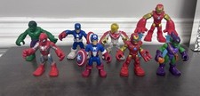 Captain America Iron Man Playskool Marvel Sup...