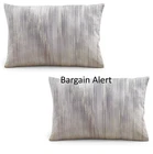 Donna Karan Ember King ~ 2 x Pillow Shams ~ Charcoal ~ Brand NEW ~