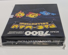 Atari Pac-Man Collection! Atari 7800 New In Box Unopened OOP Multiplayer, Manual
