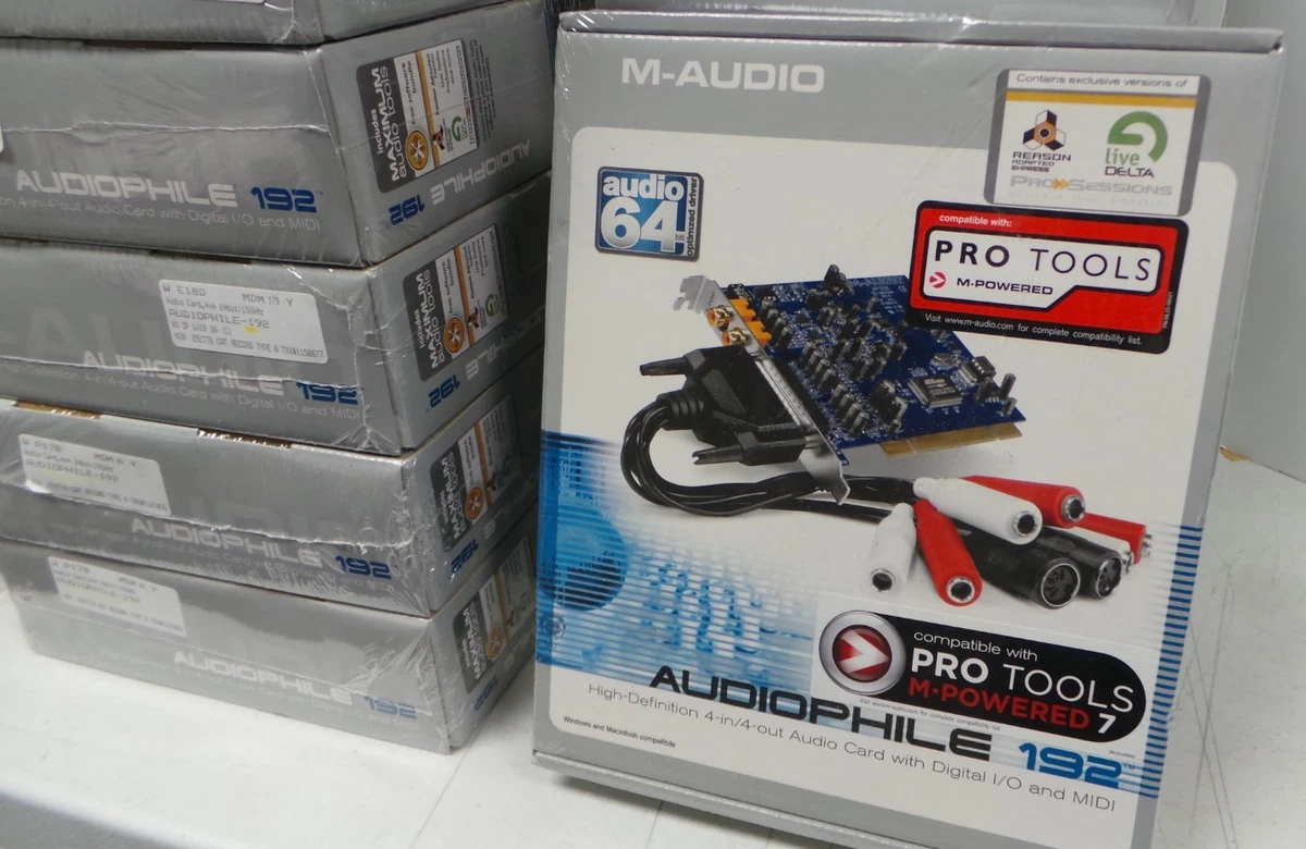 M-Audio Audio PCI Audio/MIDI Interfaces for sale | eBay