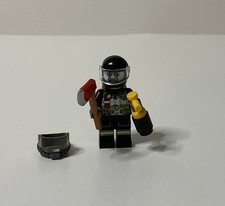 LEGO ZOMBIE FIREMAN minifigure halloween city town ghost monster vampire