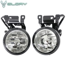 Fits 00-04 Mitsubishi Montero Sport Rh Lh Front Bumper Fog Lights Smoke Lens Fits 00-04 Mitsubishi Montero Sport Rh Lh Front Bumper Fog Lights Smoke Lens