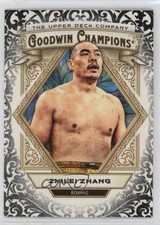 2025 Upper Deck Goodwin Champions Glossy Black Zhilei Zhang #12 0b7