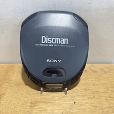 Sony Discman D-151 Portable CD Player Mega Bass Tested Works '97 Vintage Walkman