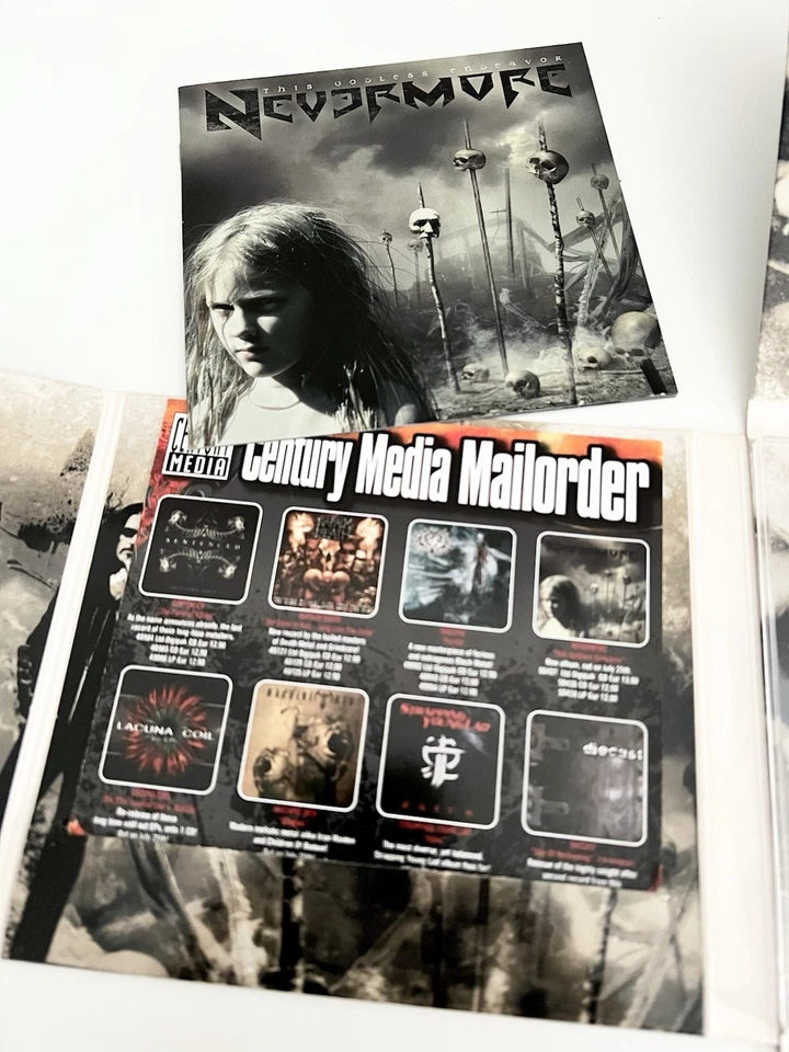 ✅ NEVERMORE • This godless Endeavor • Ltd DIGIPAK CD (2005 Century Media) TOP 🤘 - Bild 4 von 4