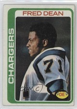 1978 Topps Fred Dean #217 HOF 2jq