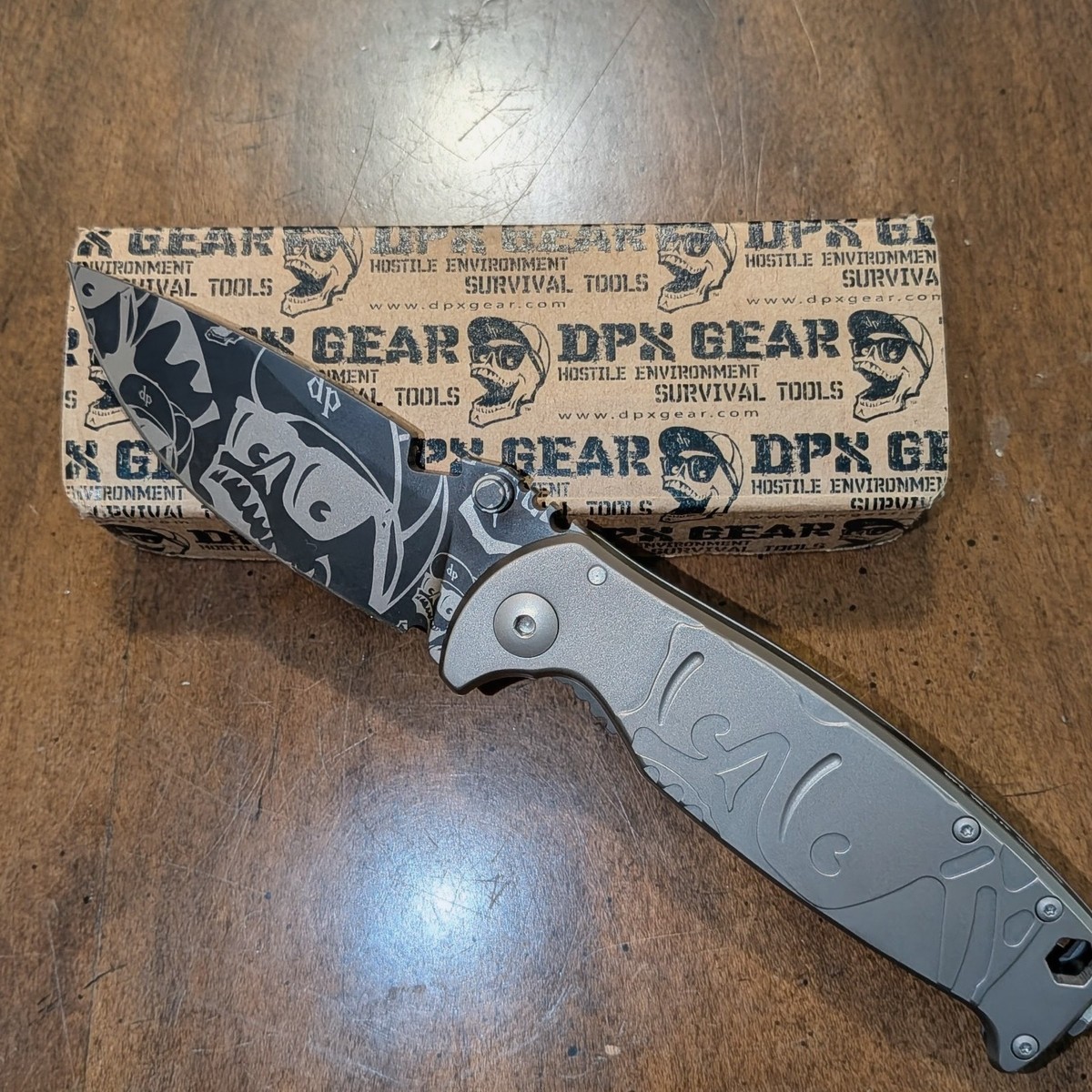 RARE DPx Gear HEST/F Folding Knife Mr DP Ti Folder Rare # 110/250