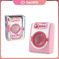 Pretend Play House Washing Machine with Hanger Kitchen Toy Role Play for Kids