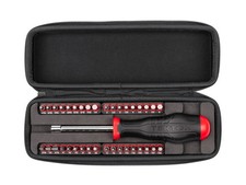 TEKTON 1/4 Inch Bit Driver and Set with Case, 37-Piece | 37-Piece, 0