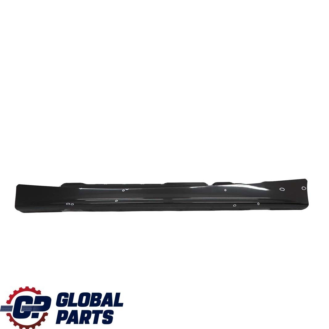 BMW E87 Listello Portiera Apertura Gonna SX Black Sapphire Nero - 475