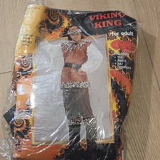 Viking Warrior King Adult Men's Costume Complete Outfit One Size Fits Most