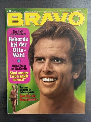 BRAVO 13/1971 Komplett - Ron Ely, Peter Alexander -