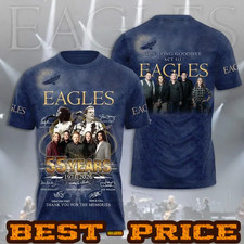The Eagles 55th Anniversary The Long Goodbye Act III Tour 2026 AOP 3D Shirt