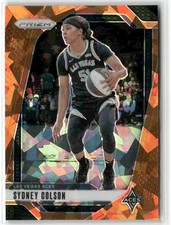 Sydney Colson 2024-25 Panini Prizm WNBA Orange Ice Las Vegas Aces #73