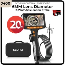 2025 Endoscope Camera Two Way 360° Industrial Inspection Articulating Borescope