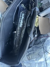 2 Profoto D1 500 Air Monolight Studio Flash With Two Small Umbrellas And Case