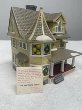 Dept 56 'The Doctors House' 1989 Original Snow Village #51438