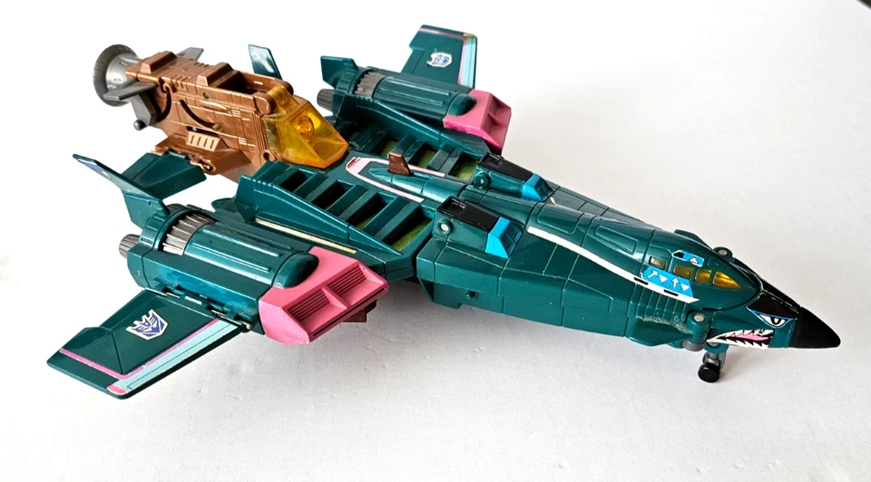 Vintage 1992 Hasbro TRANSFORMERS G2 Euro Exclusive Decepticon Predator SKYQUAKE - Image 2 of 4