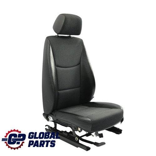 BMW E90 E91 LCI Vordersitz Stoff Leder Impuls Anthrazit Links