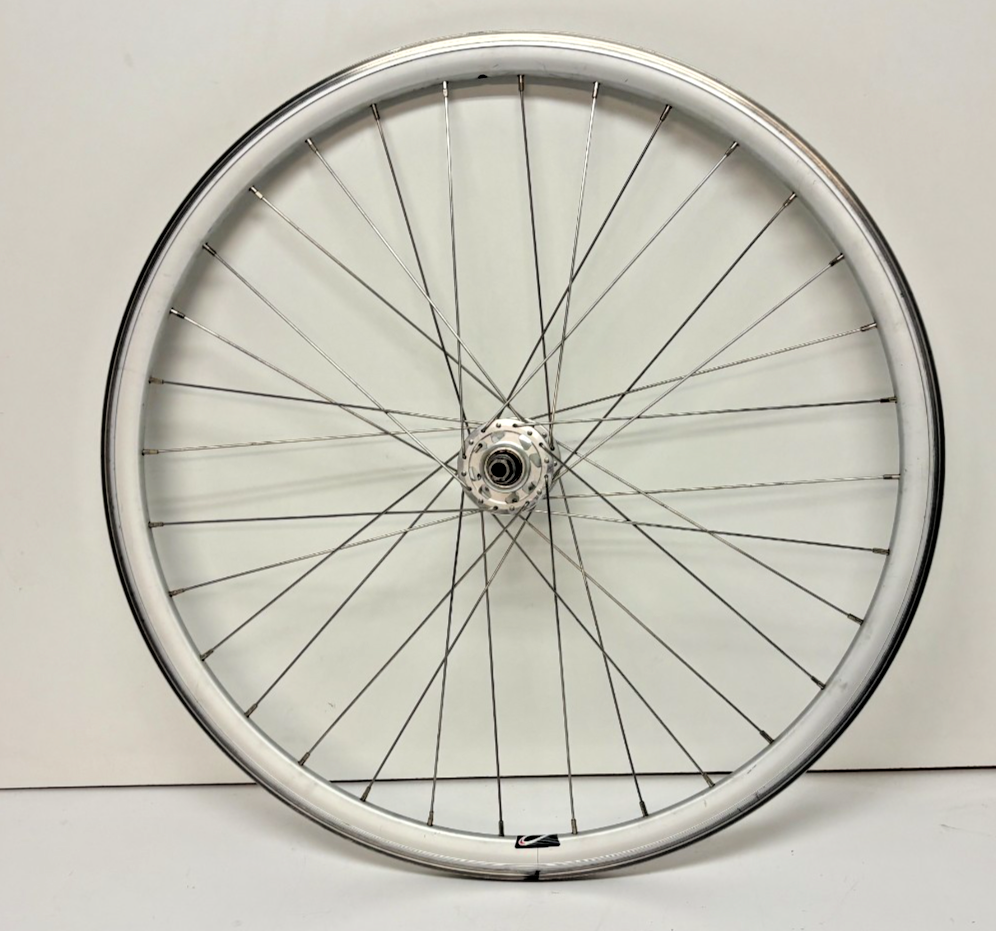 Oval Concepts 32-Spoke Silver Aero Aluminum Bolt-On 700C Front
